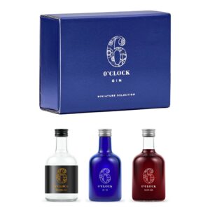 6 O'Clock Gin Proefpakket (3 x 5cl)