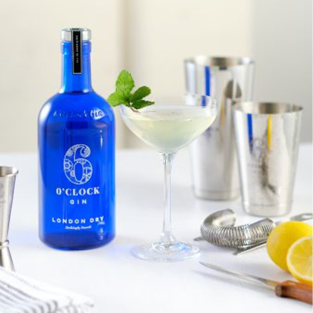 6 O'Clock London Dry Gin Southside Cocktail