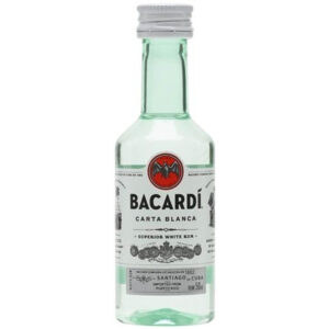 Bacardi Carta Blanca Rum 5cl