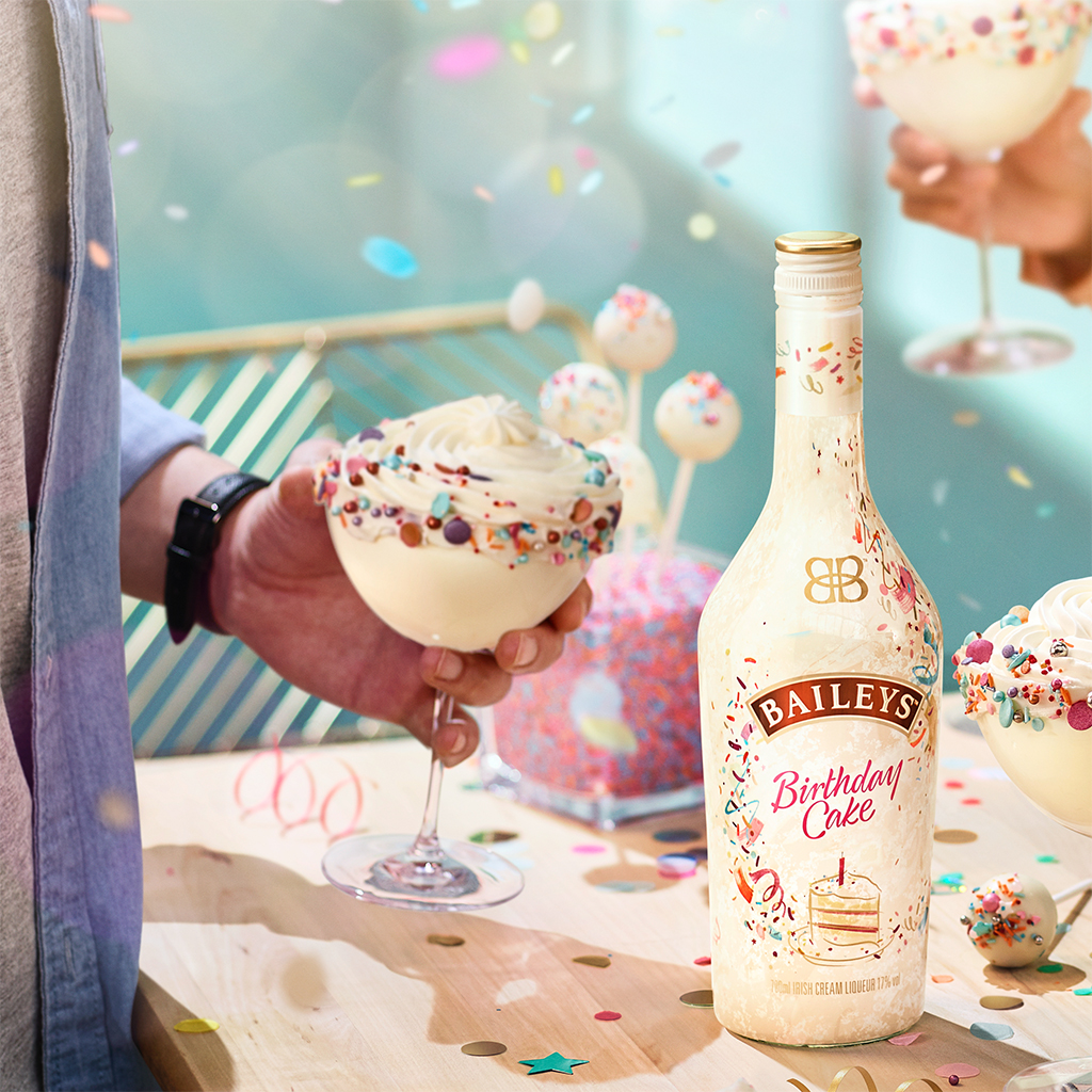 Baileys Birthday Cake Perfect Serve