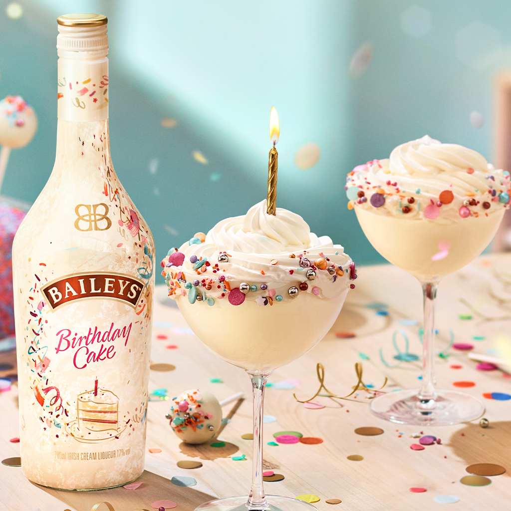 Baileys Birthday Cake Perfect Serve