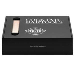 Speakeasy Collection Cocktail Bar Tools Gold Box