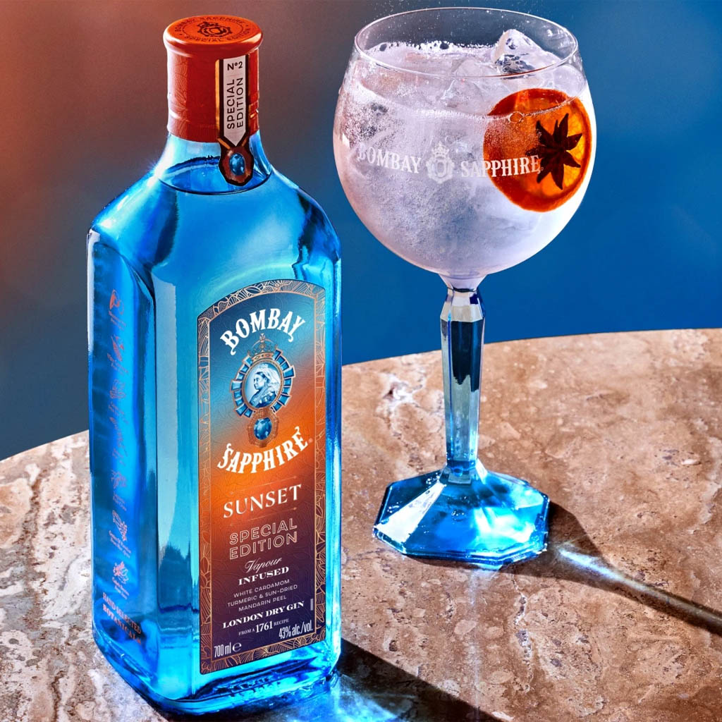 Bombay Sapphire Sunset Special Edition Perfect Serve