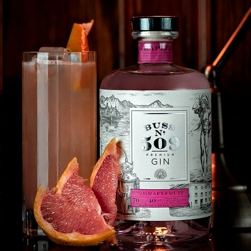 Buss No. 509 Pink Grapefruit Gin Perfect Serve
