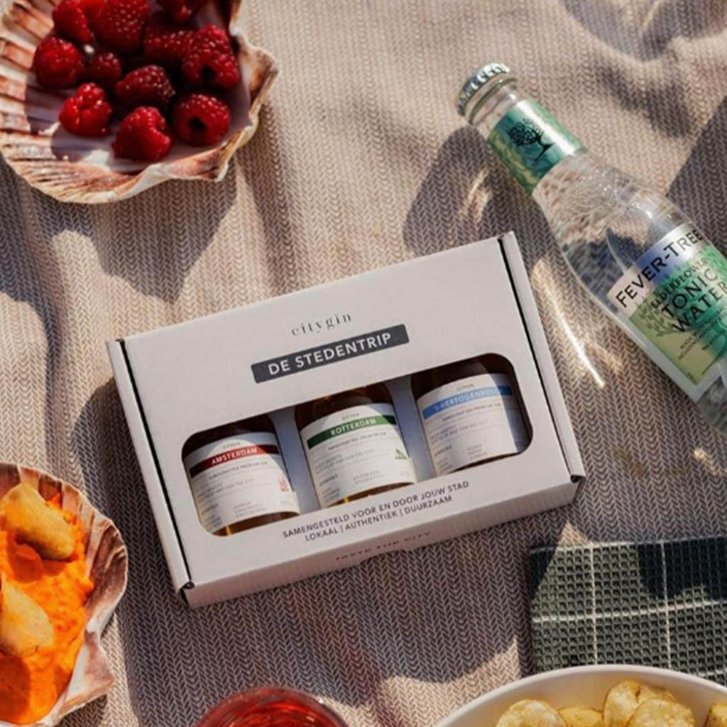 City Gin Stedentrip 3 x (Mini) 5cl