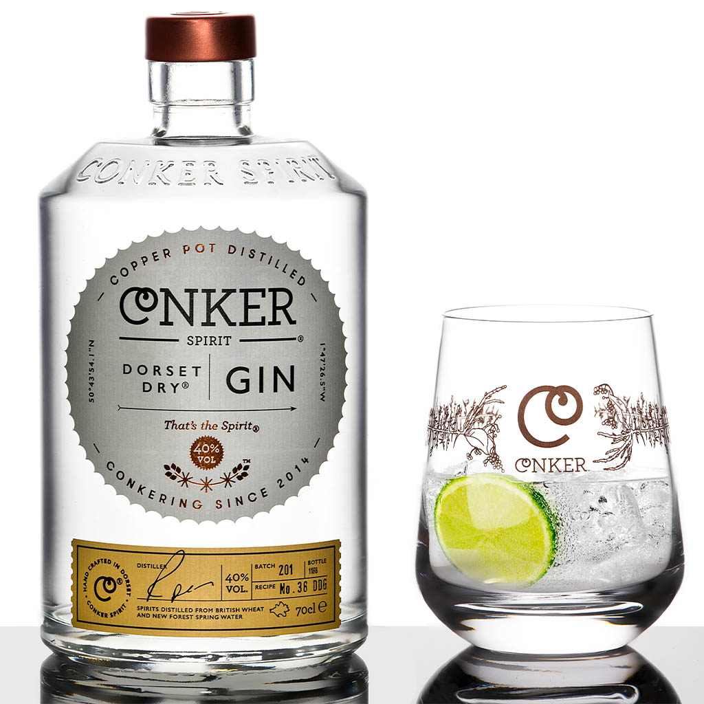 Conker Dorset Dry Gin Perfect Serve