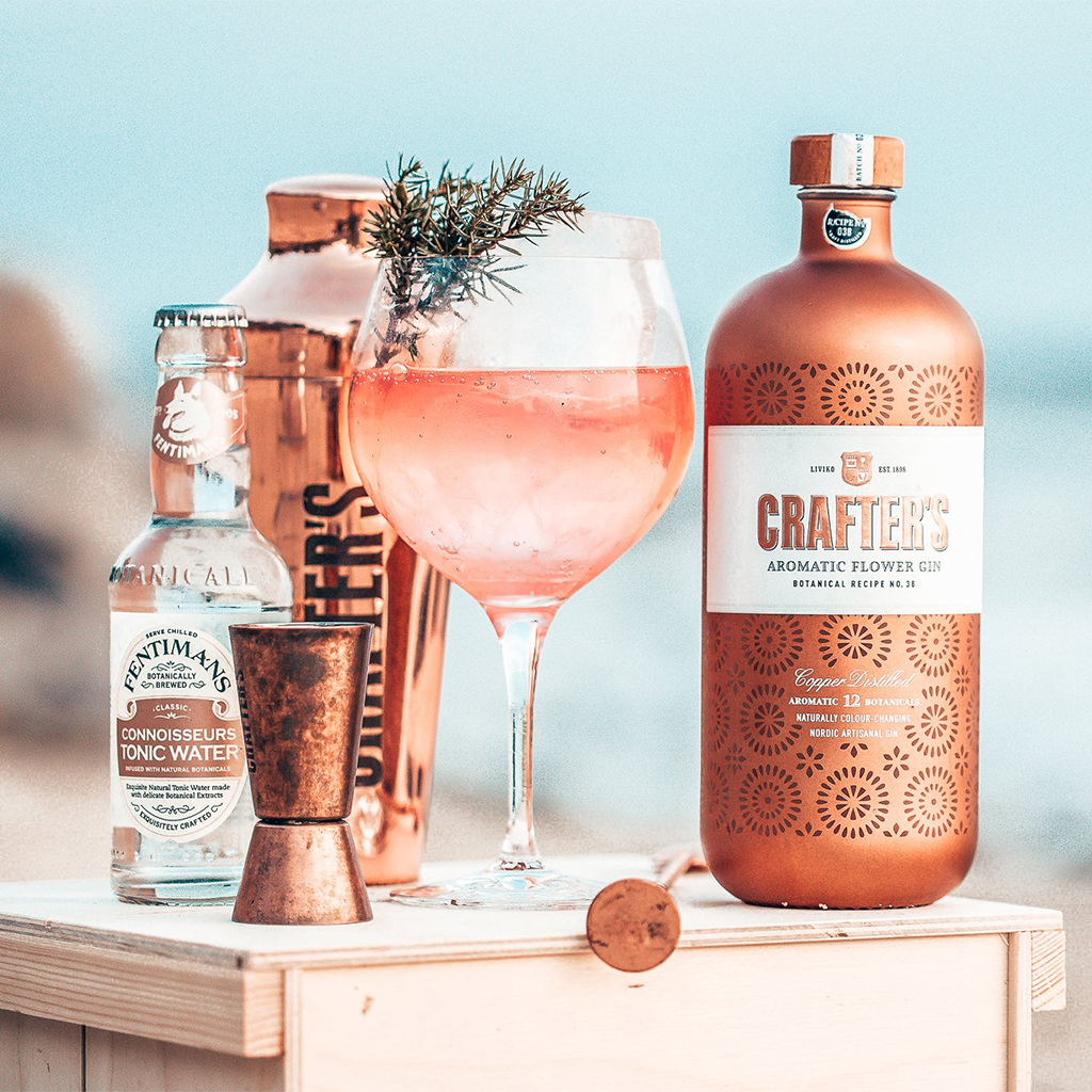 Crafter's Aromatic Flower Gin Perfect Serve