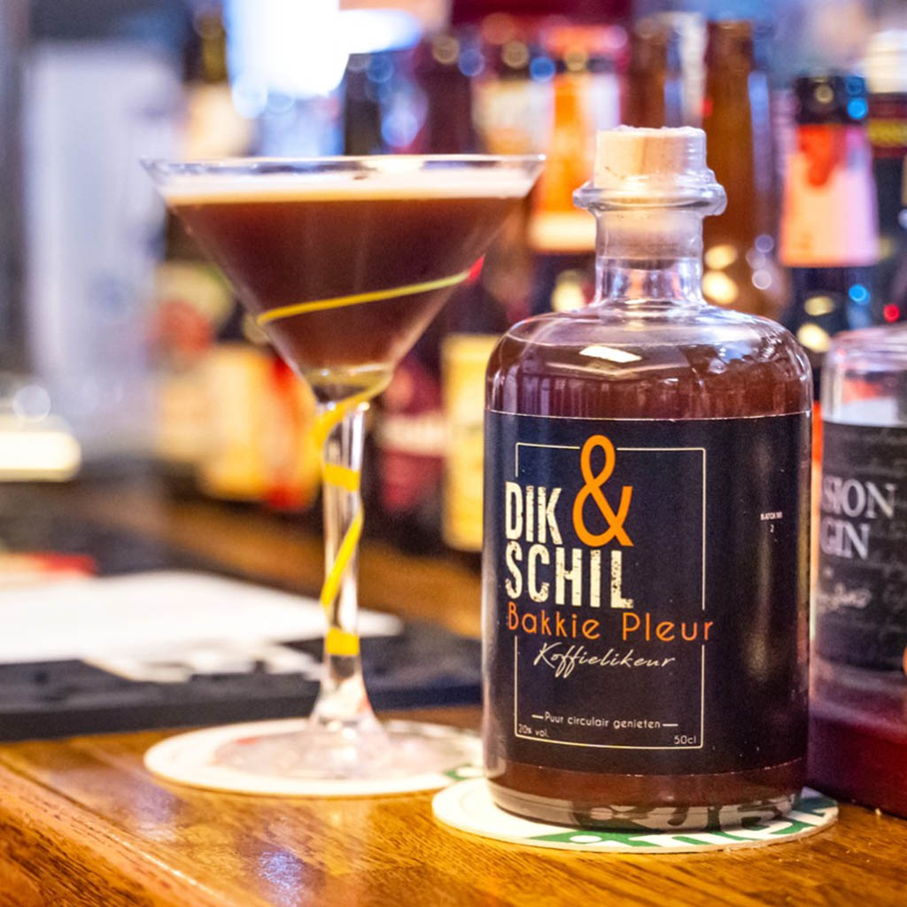 Dik & Schil Bakkie Pleur Koffielikeur