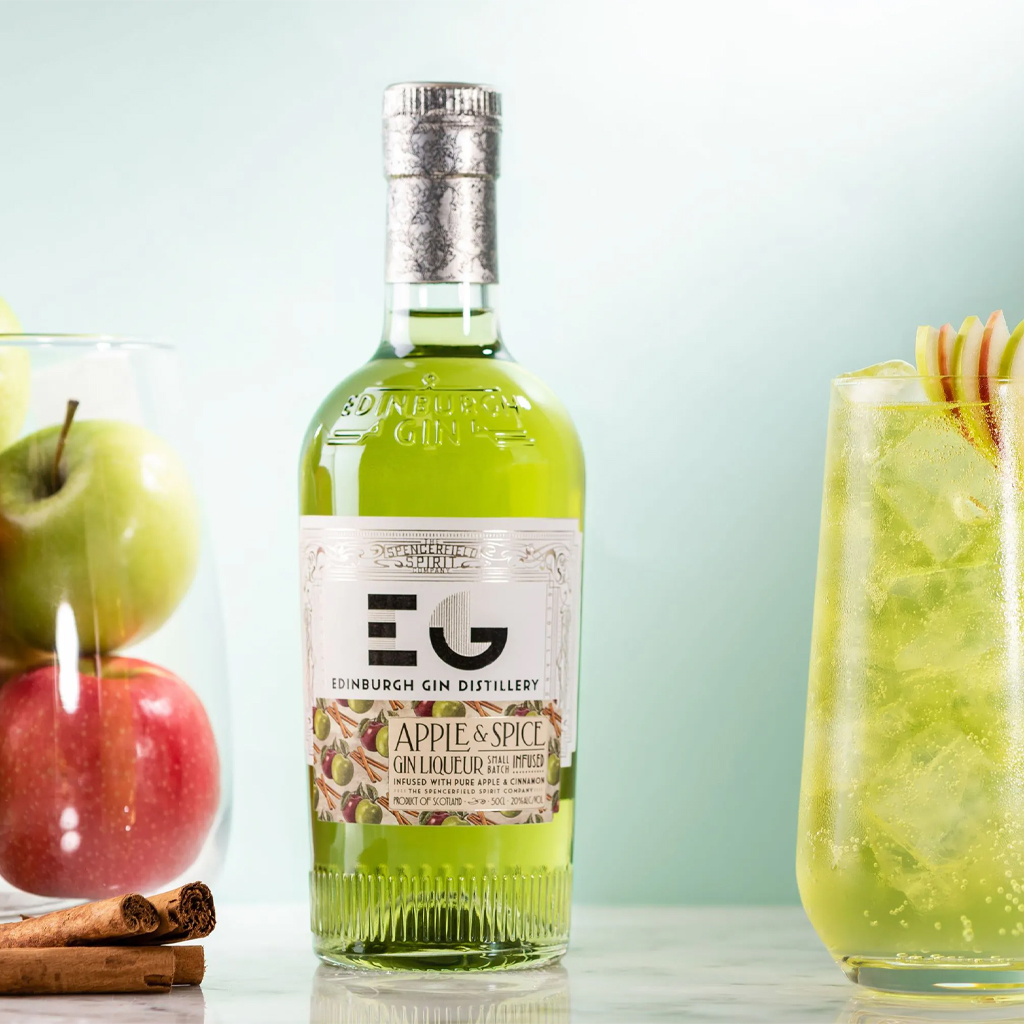 Edinburgh Gin Apple & Spice Liqueur Perfect Serve