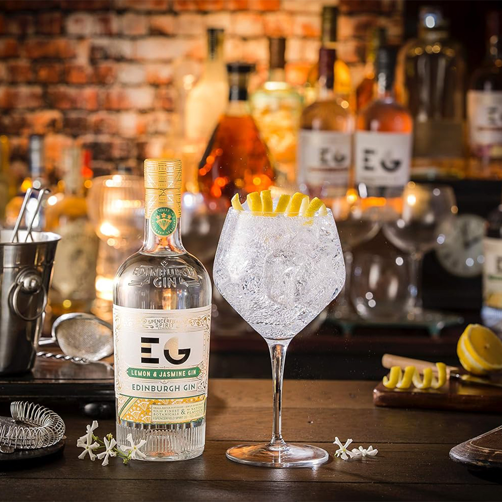 Edinburgh Gin Lemon & Jasmine Gin Perfect Serve