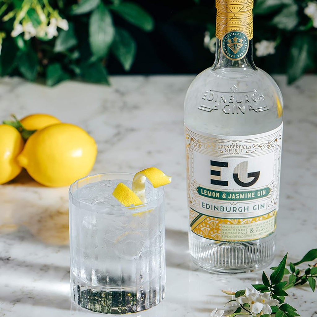 Edinburgh Gin Lemon & Jasmine Gin Perfect Serve