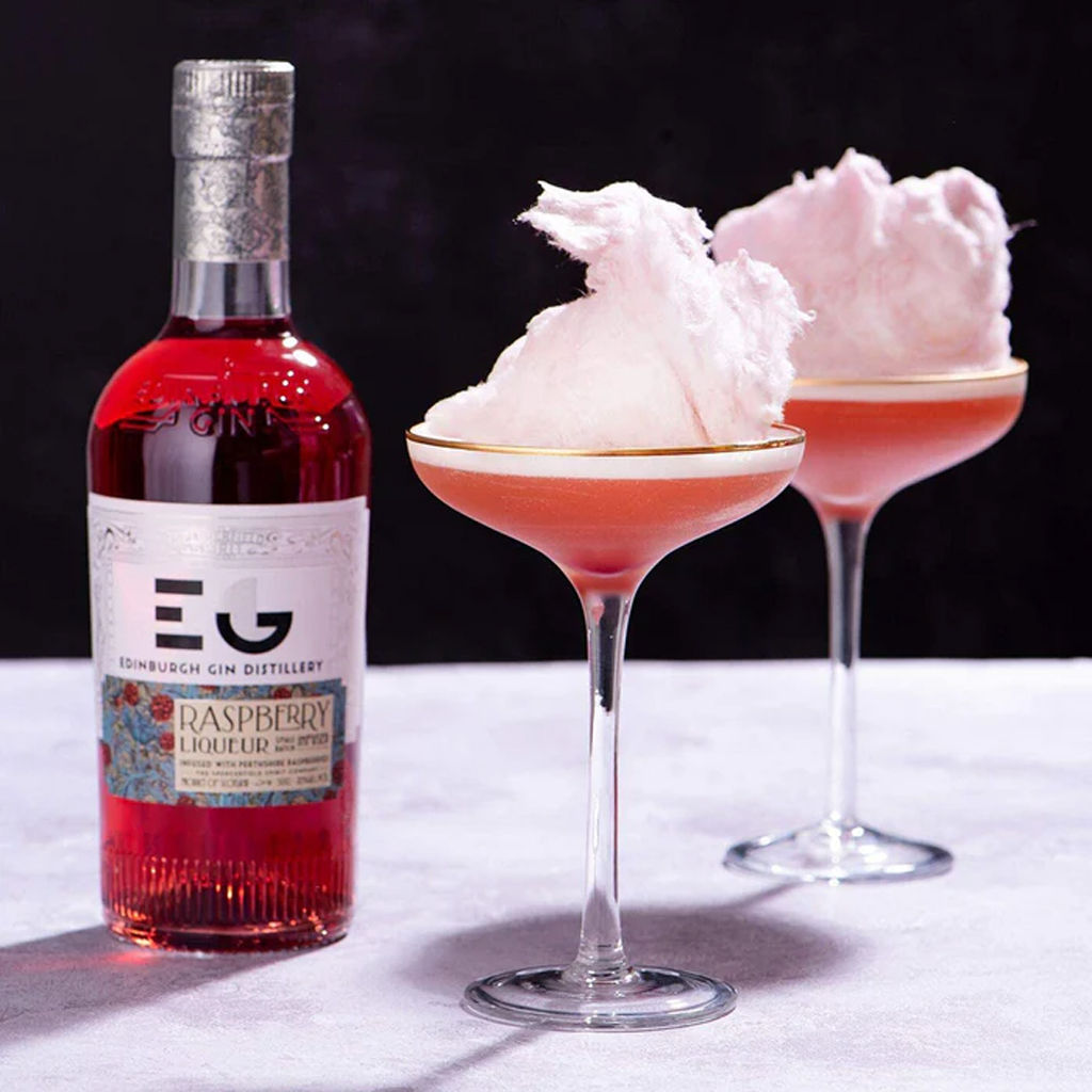 Edinburgh Gin Raspberry Liqueur Perfect Serve