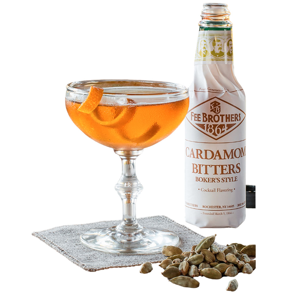 Fee Brothers Cardamom Bitters Bokers Style Perfect Serve