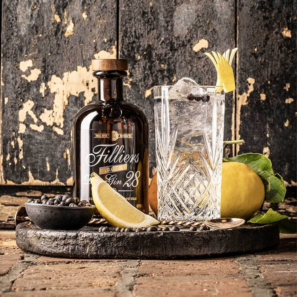 Filliers Dry Gin 28 Classic Perfect Serve