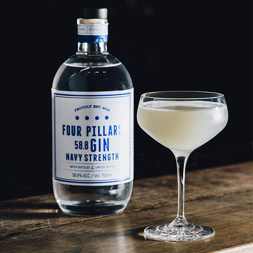 Four Pillars Navy Strength Gin Perfect Serve