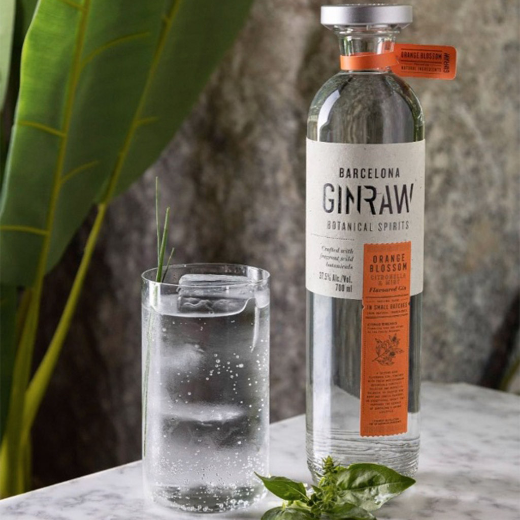 Ginraw Orange Blossom Gin 70cl