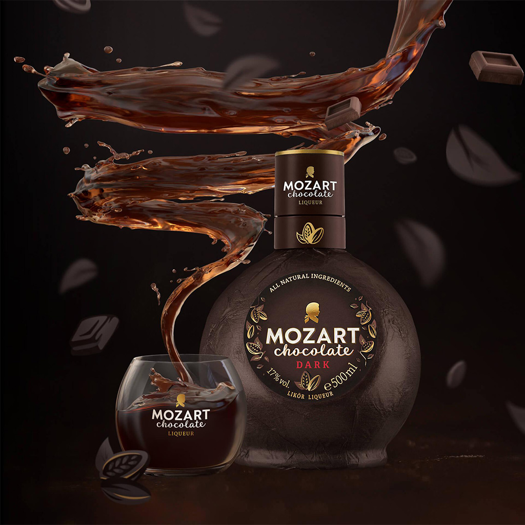 Mozart Dark Chocolate Liqueur Perfect Serve