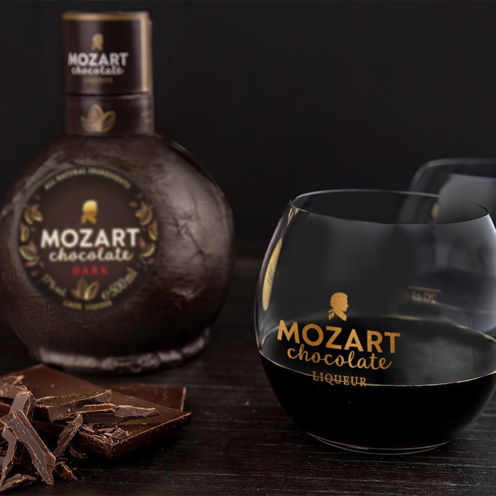 Mozart Dark Chocolate Liqueur Perfect Serve