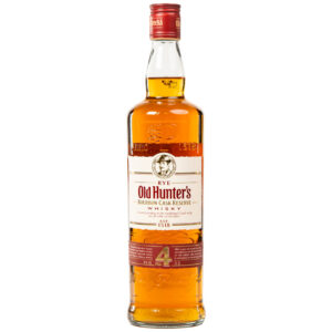 Old Hunter's Bourbon Cask Reserve Rye Whisky 70cl