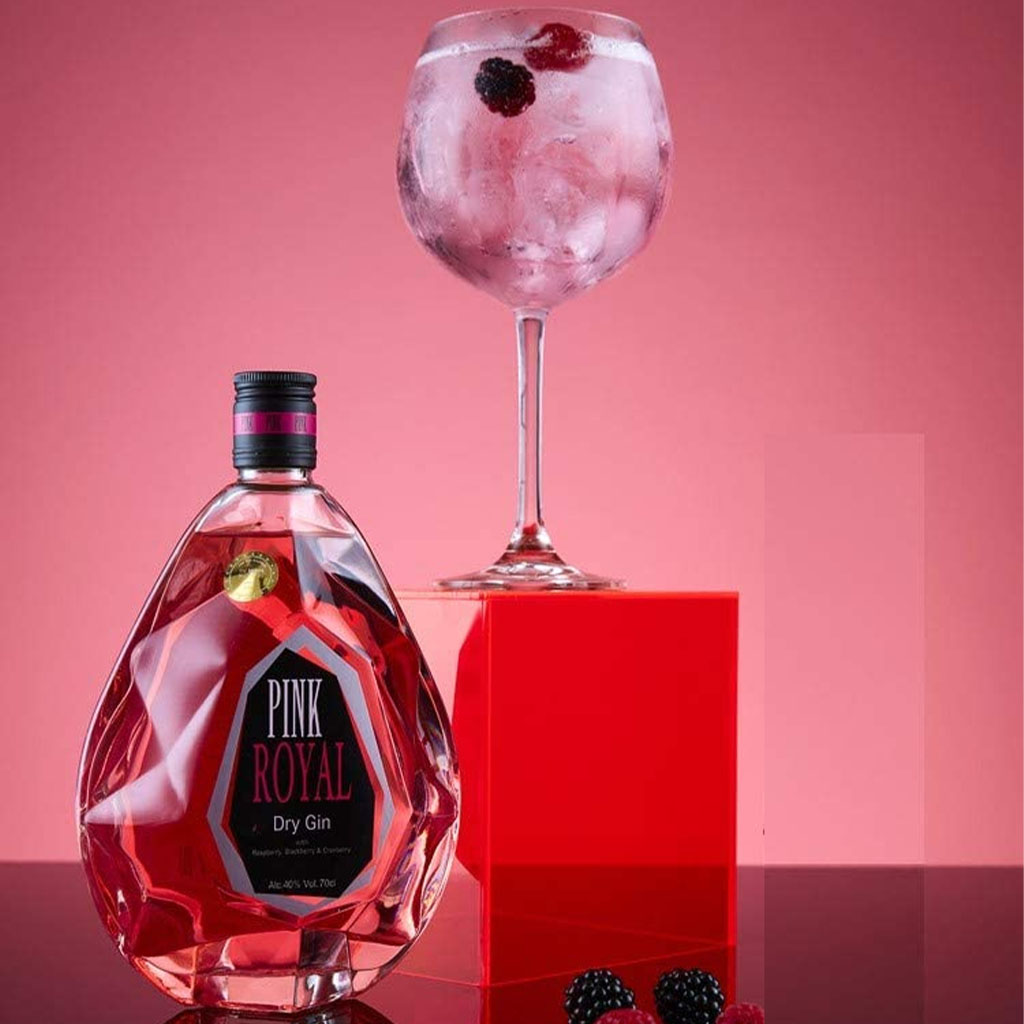 Pink Royal Dry Gin Perfect Serve