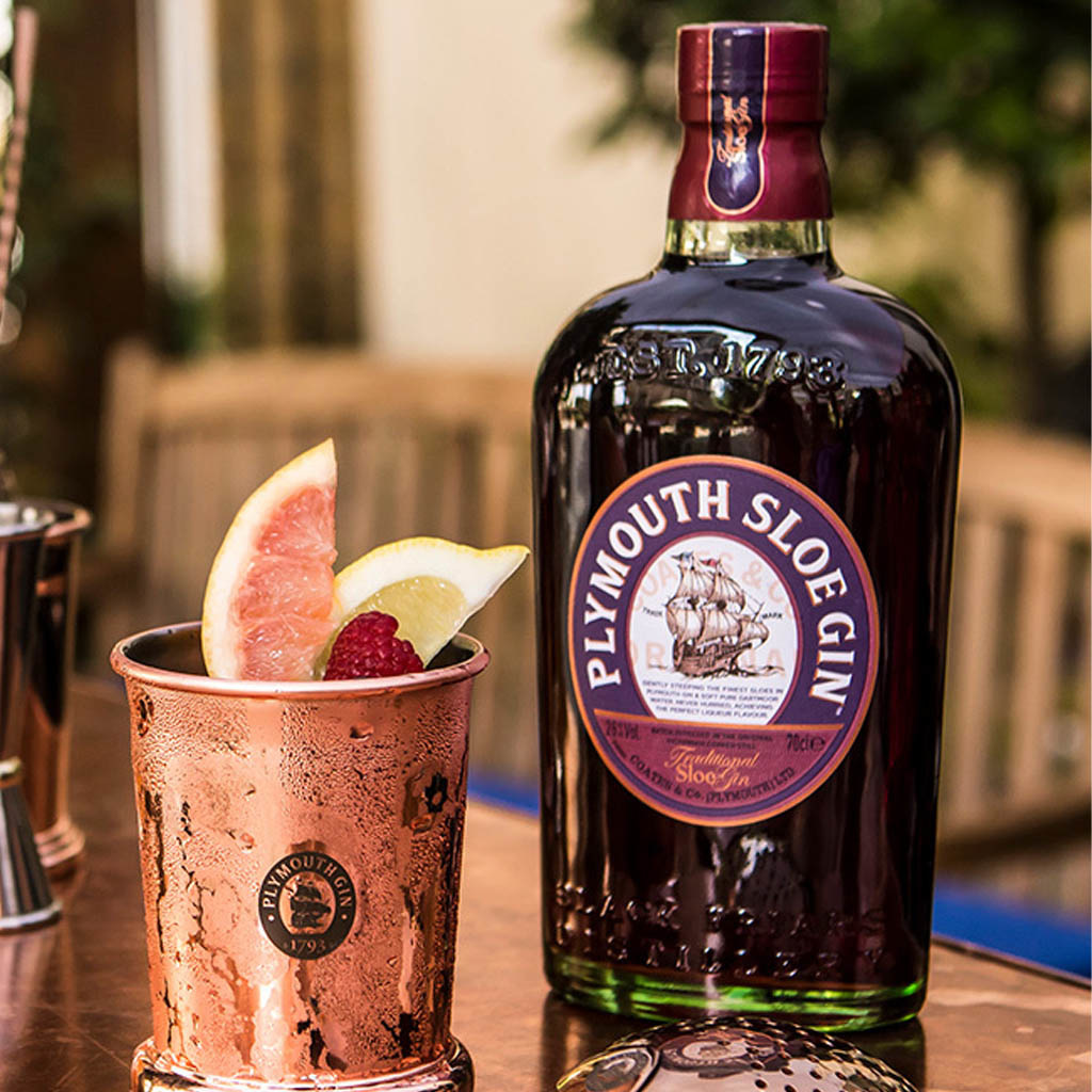 Plymouth Sloe Gin Perfect Serve