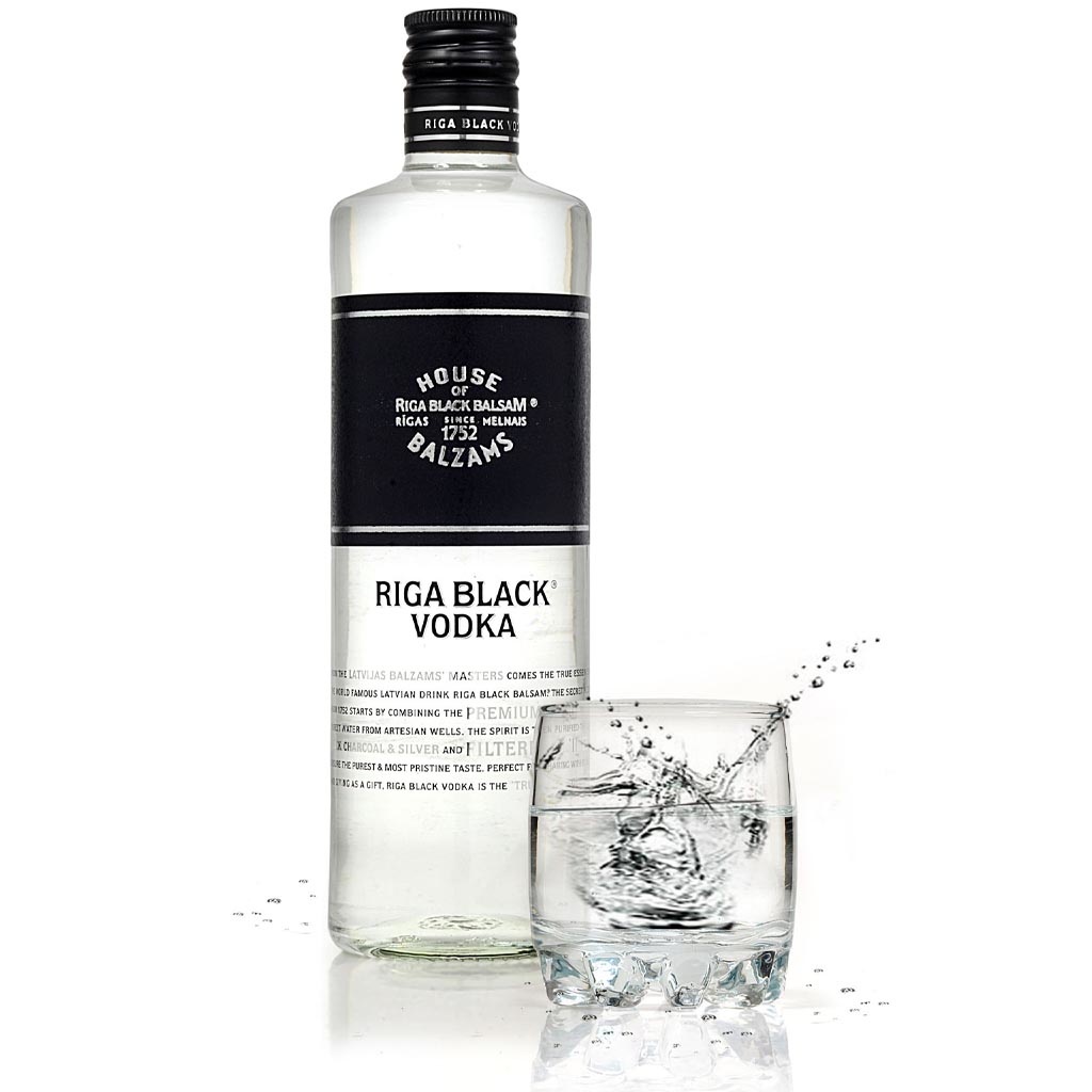 Riga Black Vodka Perfect Serve