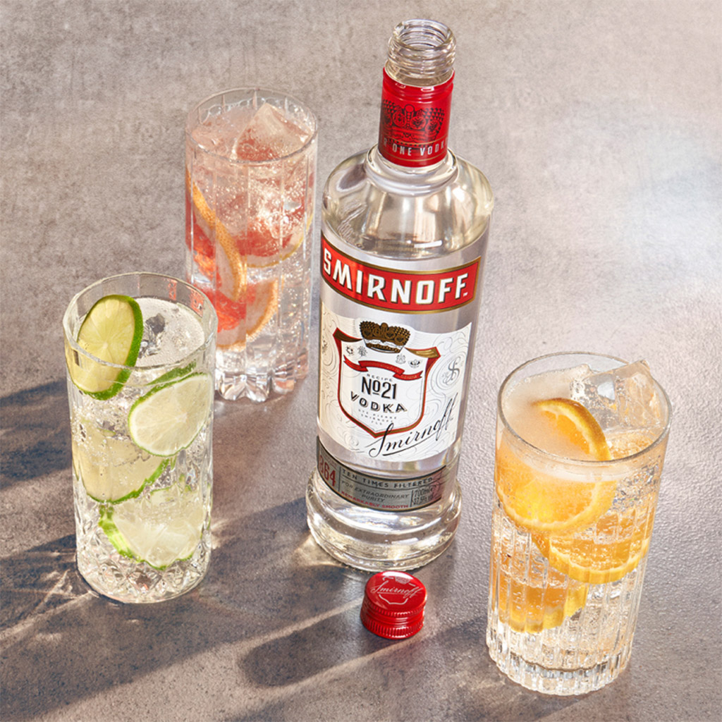 Smirnoff No. 21 Vodka Perfect Serve
