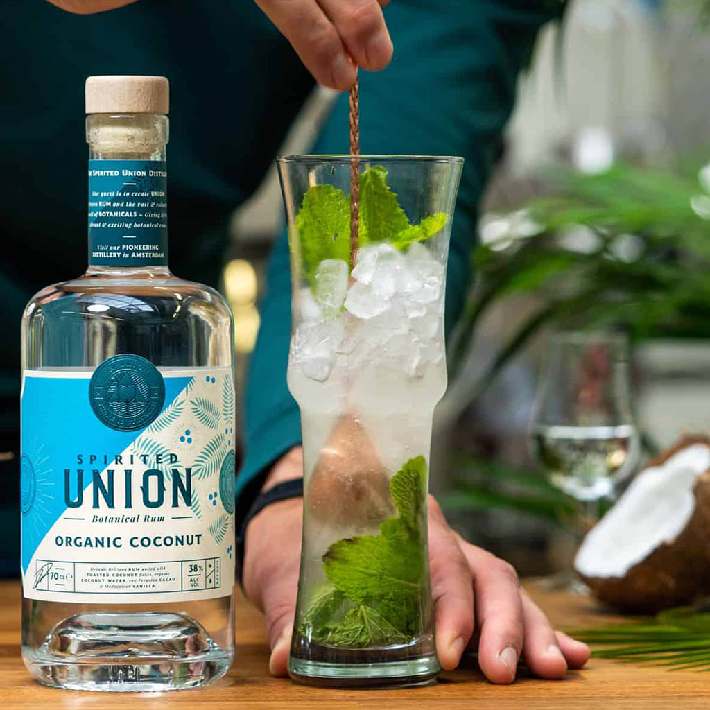 Spirited Union Organic Coconut Botanical Rum Perfect Serve