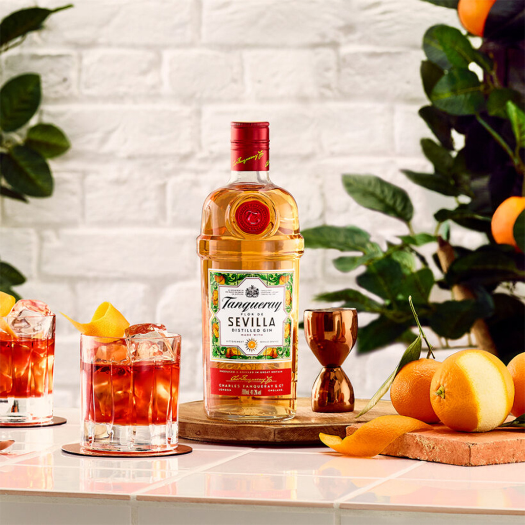 Tanqueray Flor de Sevilla Gin Perfect Serve Negroni