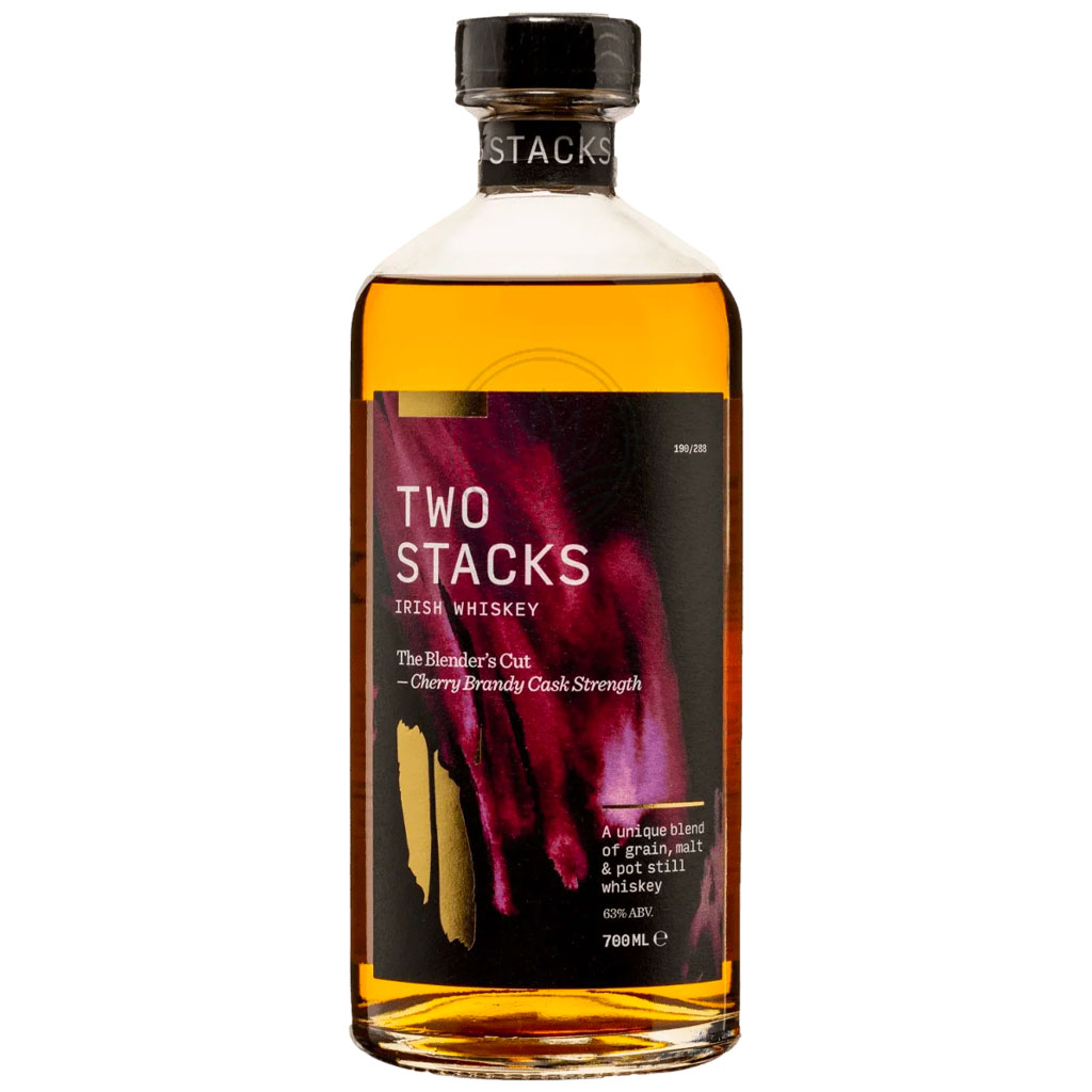 Two Stacks The Blenders Cut Cherry Brandy Cask Irish Whiskey 70cl