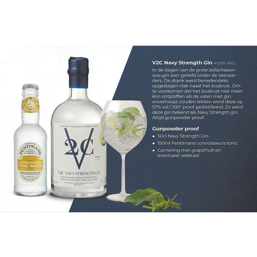 V2C Navy Strength Gin (Mini) 5cl