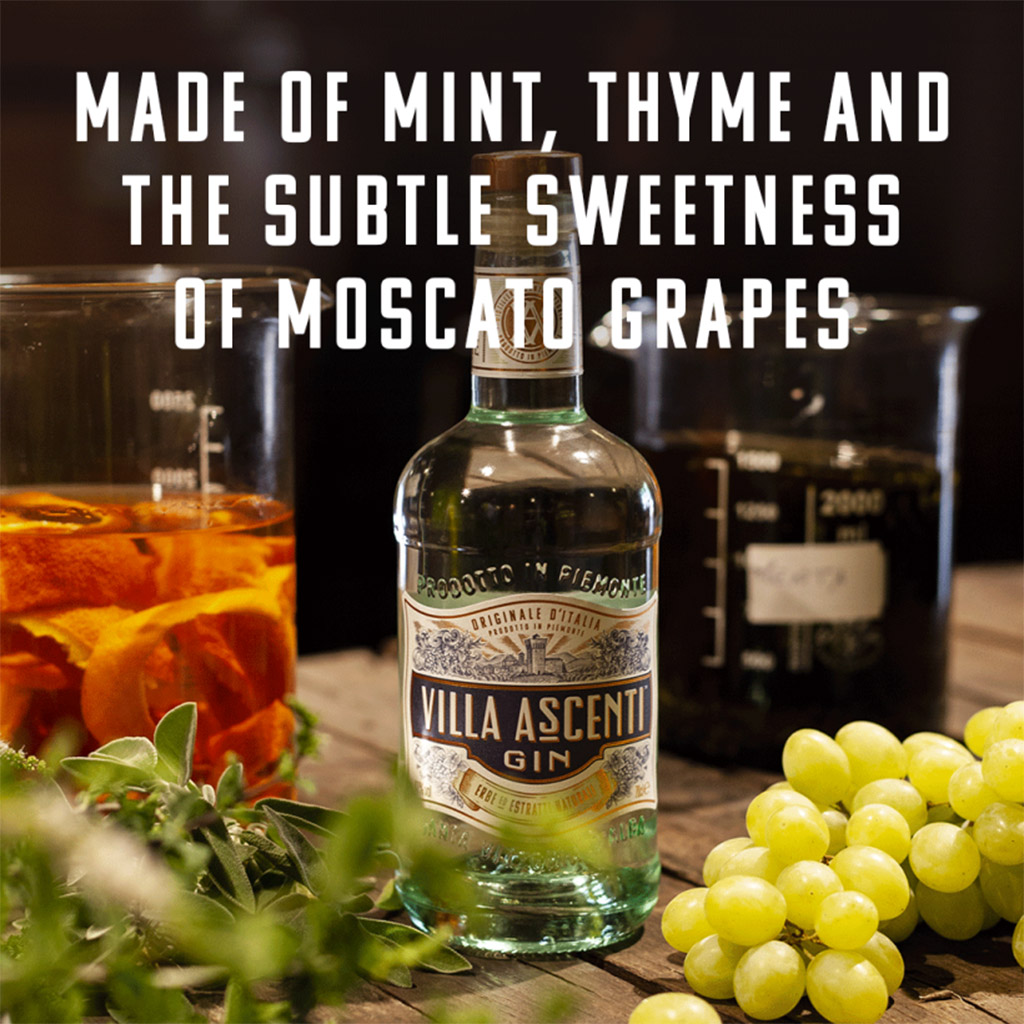 Villa Ascenti Gin Ingredients