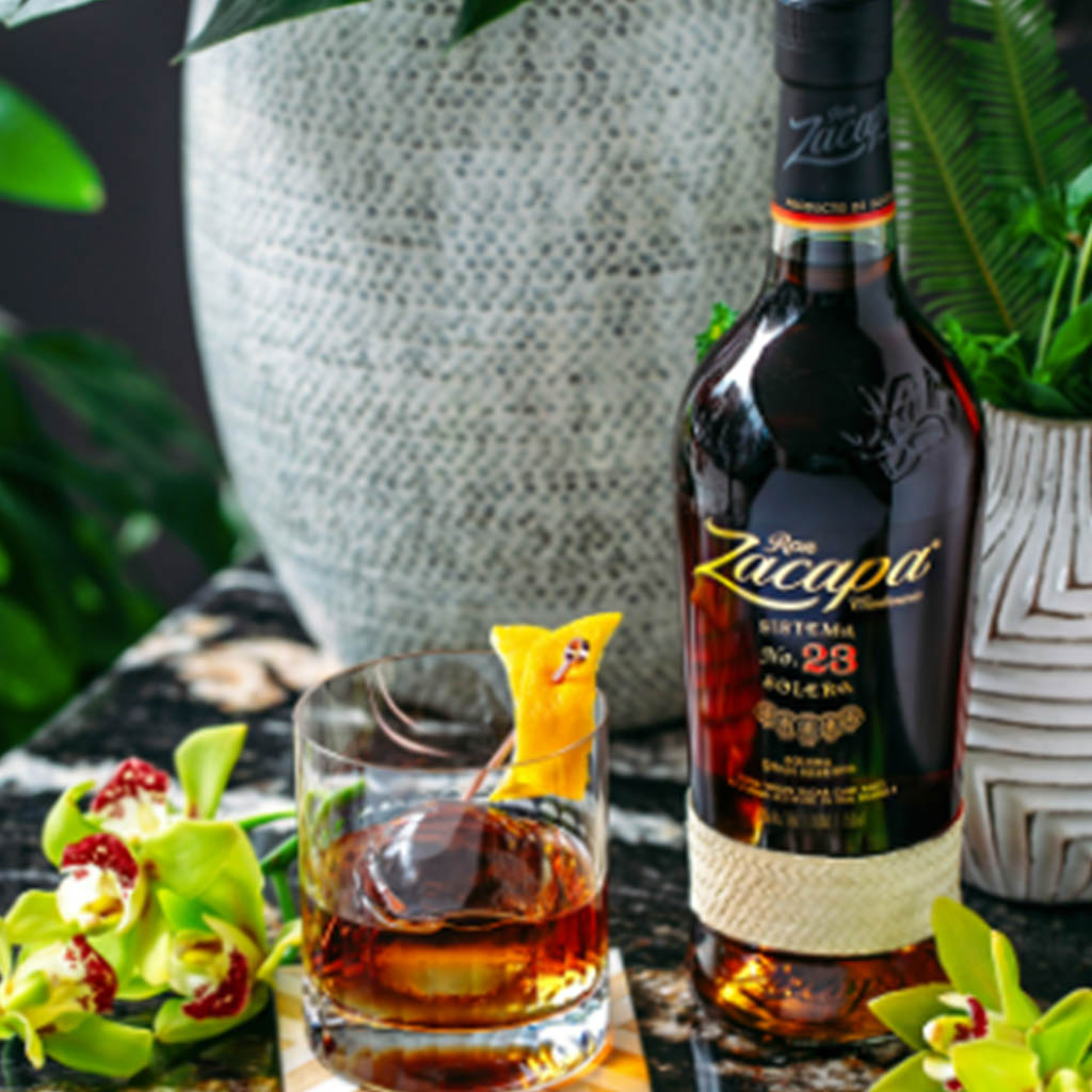 Zacapa Sistema Solera 23 Rum Perfect Serve Old Fashioned