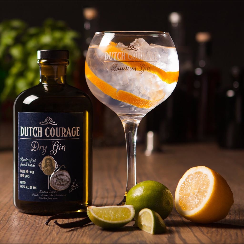 Zuidam Dutch Courage Dry Gin Perfect Serve